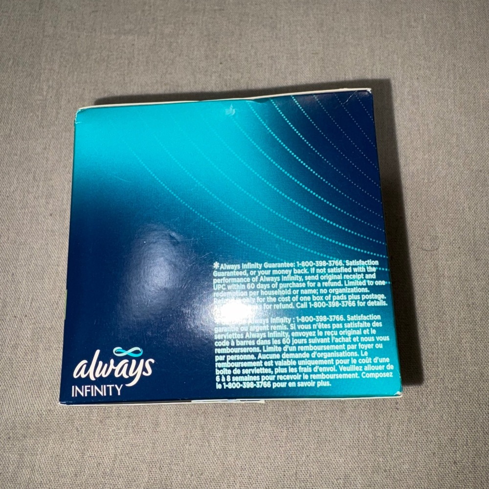Always Infinity Heavy Flow Pads Without Wings 16 Count FlexFoam Protection 2009 - Picture 2 of 6